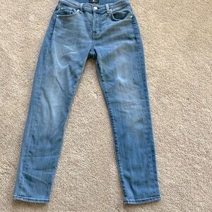 7 for all mankind Josefina ankle Jean.  Excellent condition. Worn once size 24